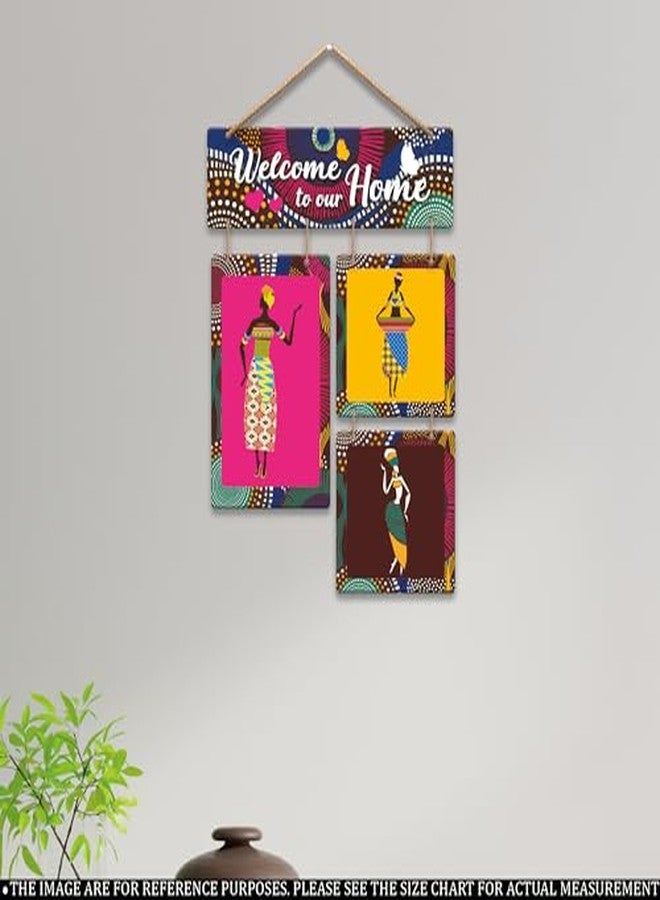 IT2M engineered wood MDF Wall Hanging For Home Décor For Living Room Bedroom Office|Sheet 3mm|HD Quality Print|Laser Cut|Size: 21 X 12 Inches|IW41 - Image 4